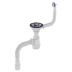 Сифон для мойки 3½"х40 с круглым переливом с гофротрубой 40х40-50 B0139 Сифон для мойки 3½"х40 с круглым переливом с гофротрубой 40х40-50 B0139